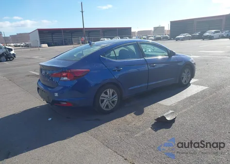 2019 Hyundai Elantra Sel from USA, damaged, VIN 5NPD84LF3KH410654